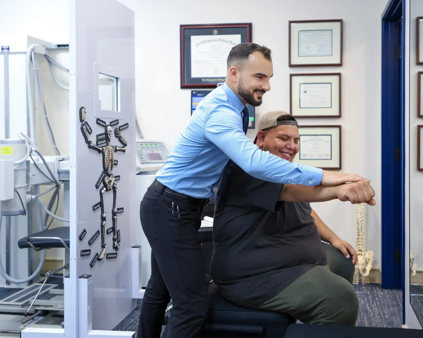 Patient with arm and shoulder pain