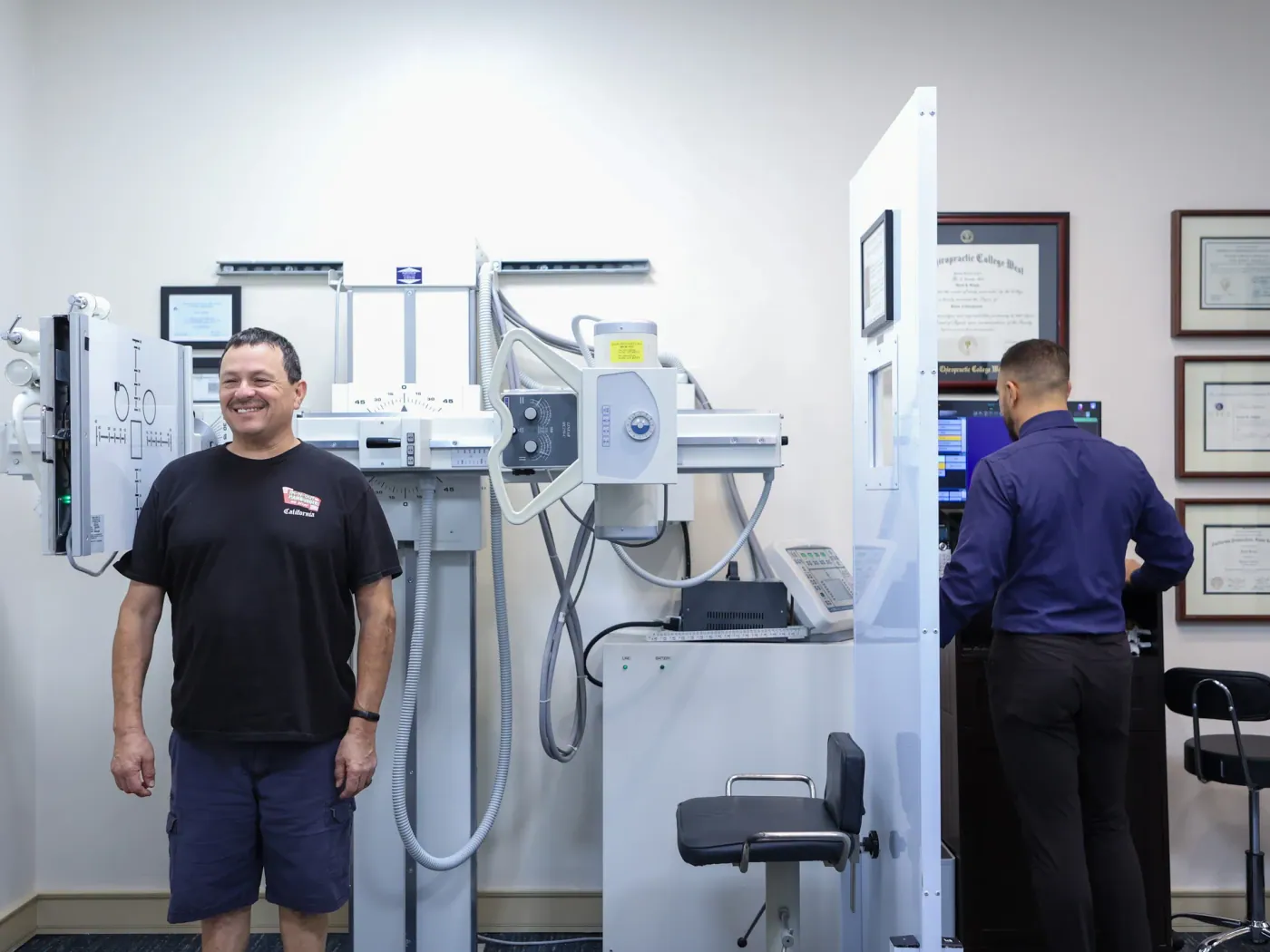 Services x ray guy smile